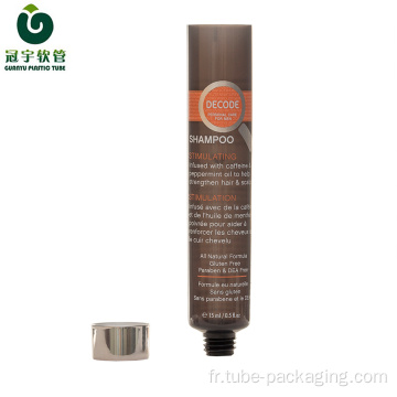 Tube en plastique cosmétique de 15 ml pour emballage propre